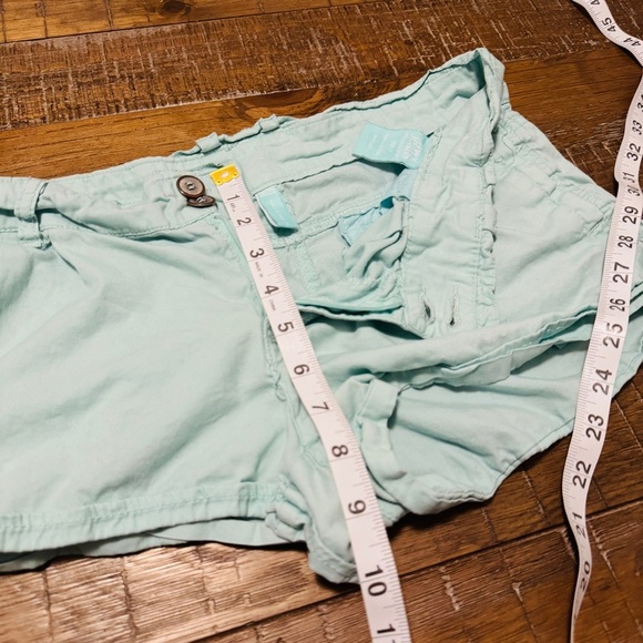 HWY Jeans Sz 7 Mint Green Women's Shorts - Picture 5 of 7